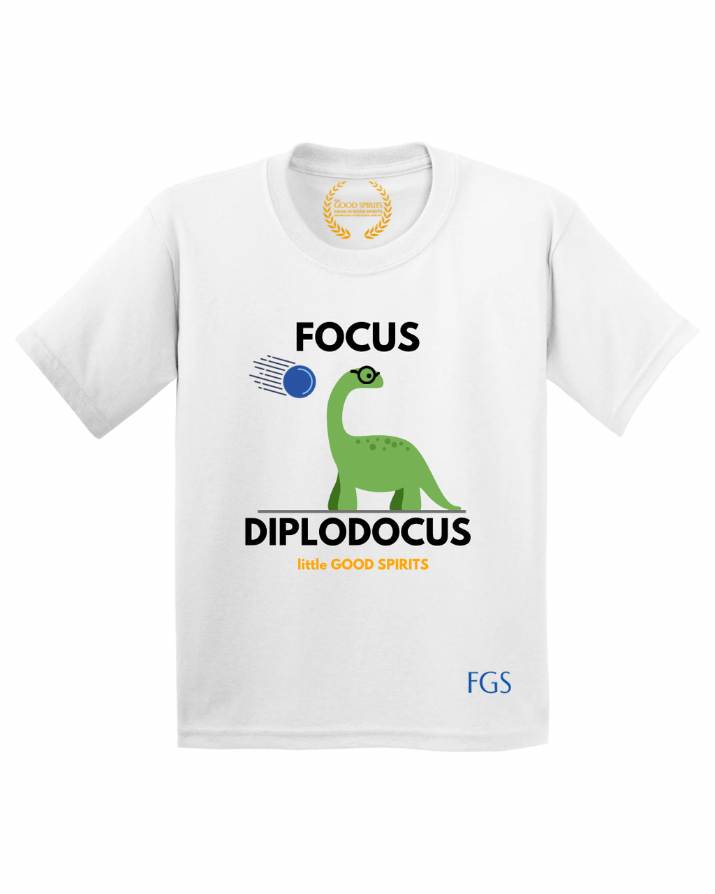KIDS | GRAPHIC TEE | FOCUS DIPLODOCUS