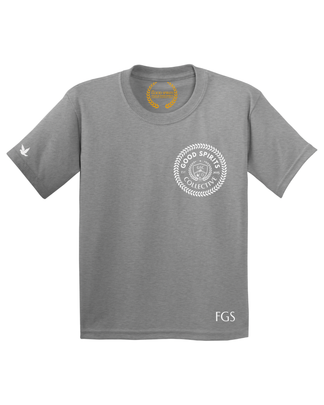 EMBLEM TEE | TROPICS GREY