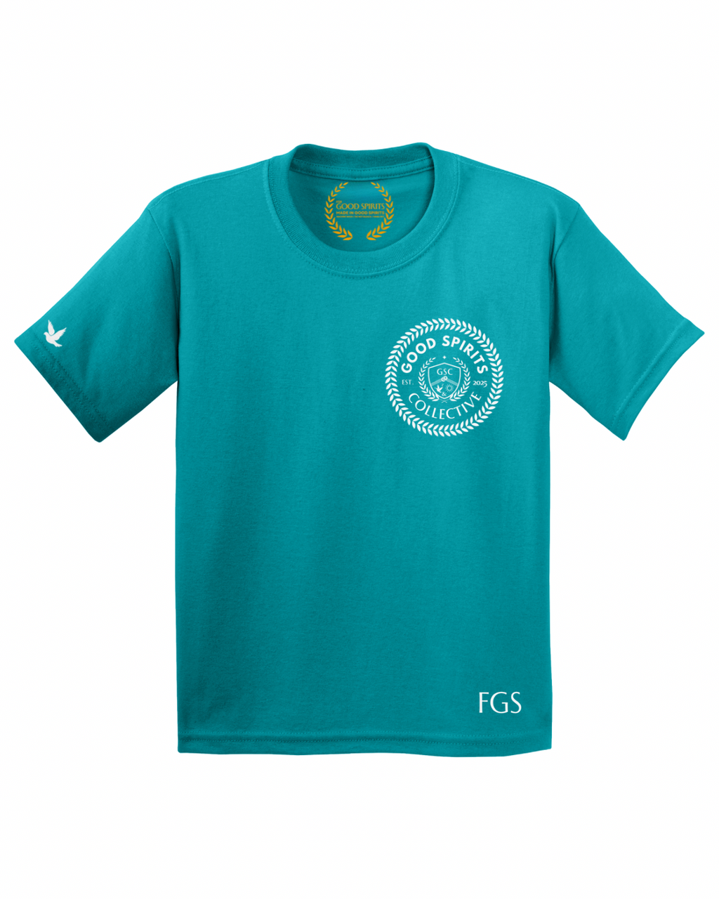 EMBLEM TEE | TROPICS TEAL