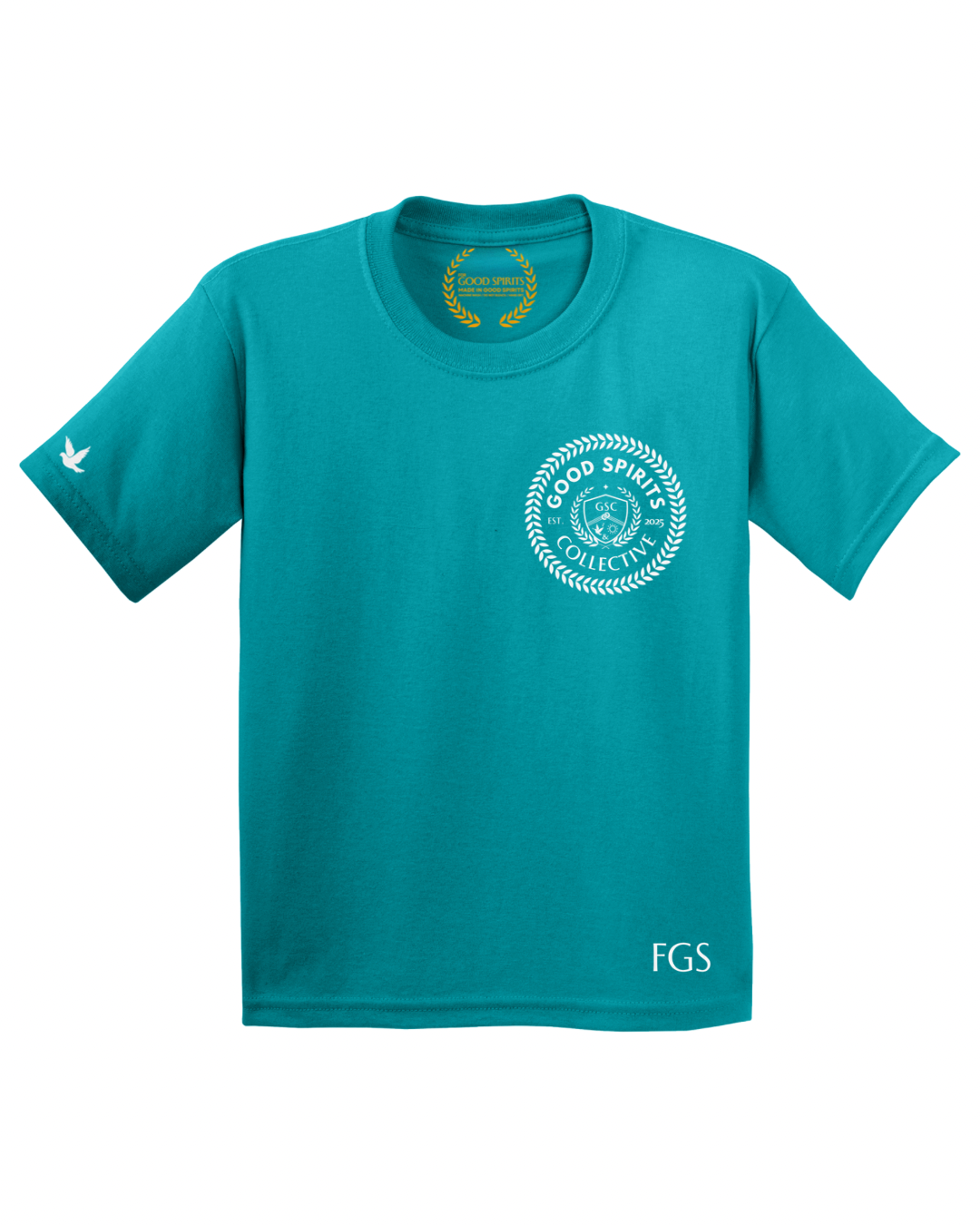 EMBLEM TEE | TROPICS TEAL