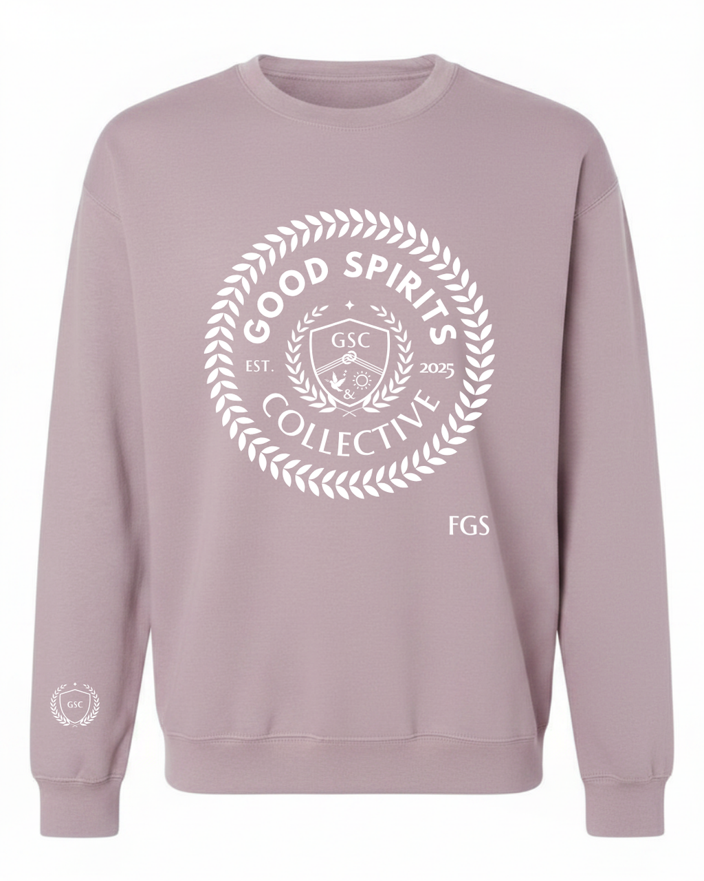 EMBLEM CREW | POWDER PINK
