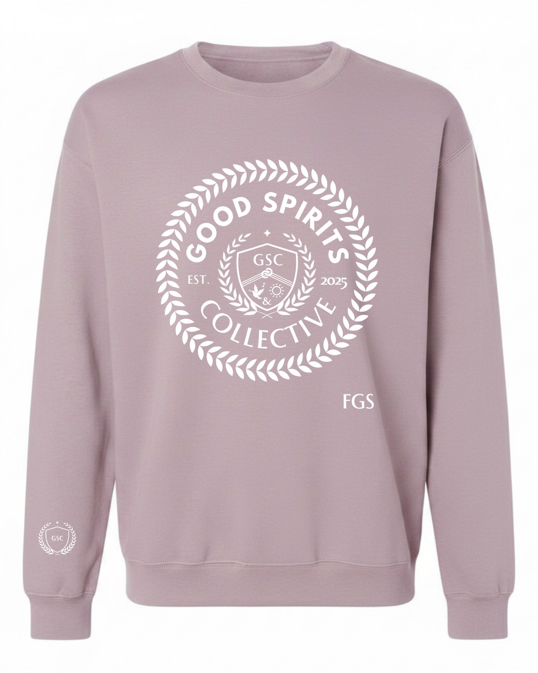 EMBLEM CREW | POWDER PINK