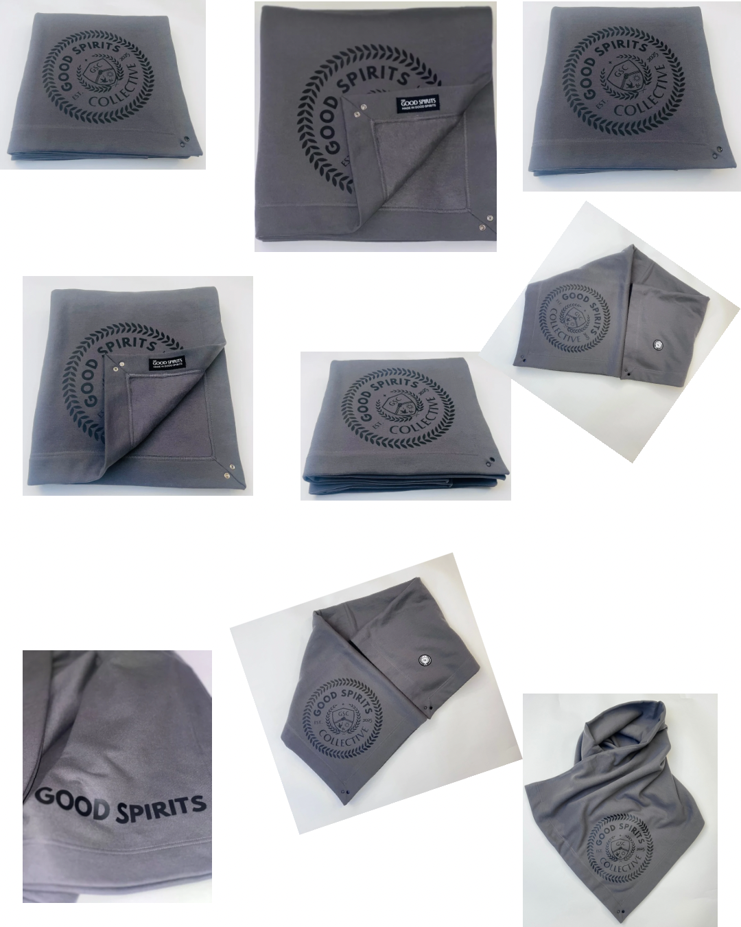 EMBLEM | BLANKET | CHARCOAL