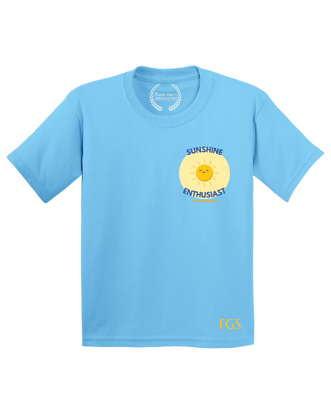 KIDS | GRAPHIC TEE | SUNSHINE ENTHUSIAST BADGE