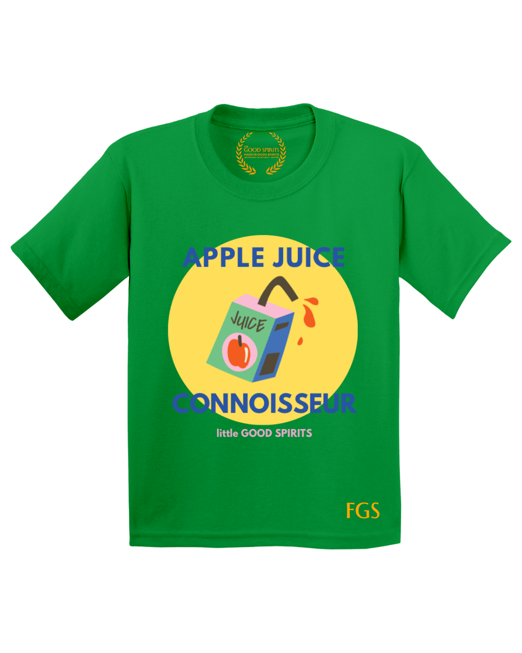 KIDS | GRAPHIC TEE | APPLE JUICE CONNOISSEUR