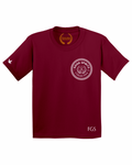 EMBLEM TEE | BURGUNDY