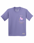 KIDS | GRAPHIC TEE | SLEEP ENTHUSIAST PINK MOON BADGE