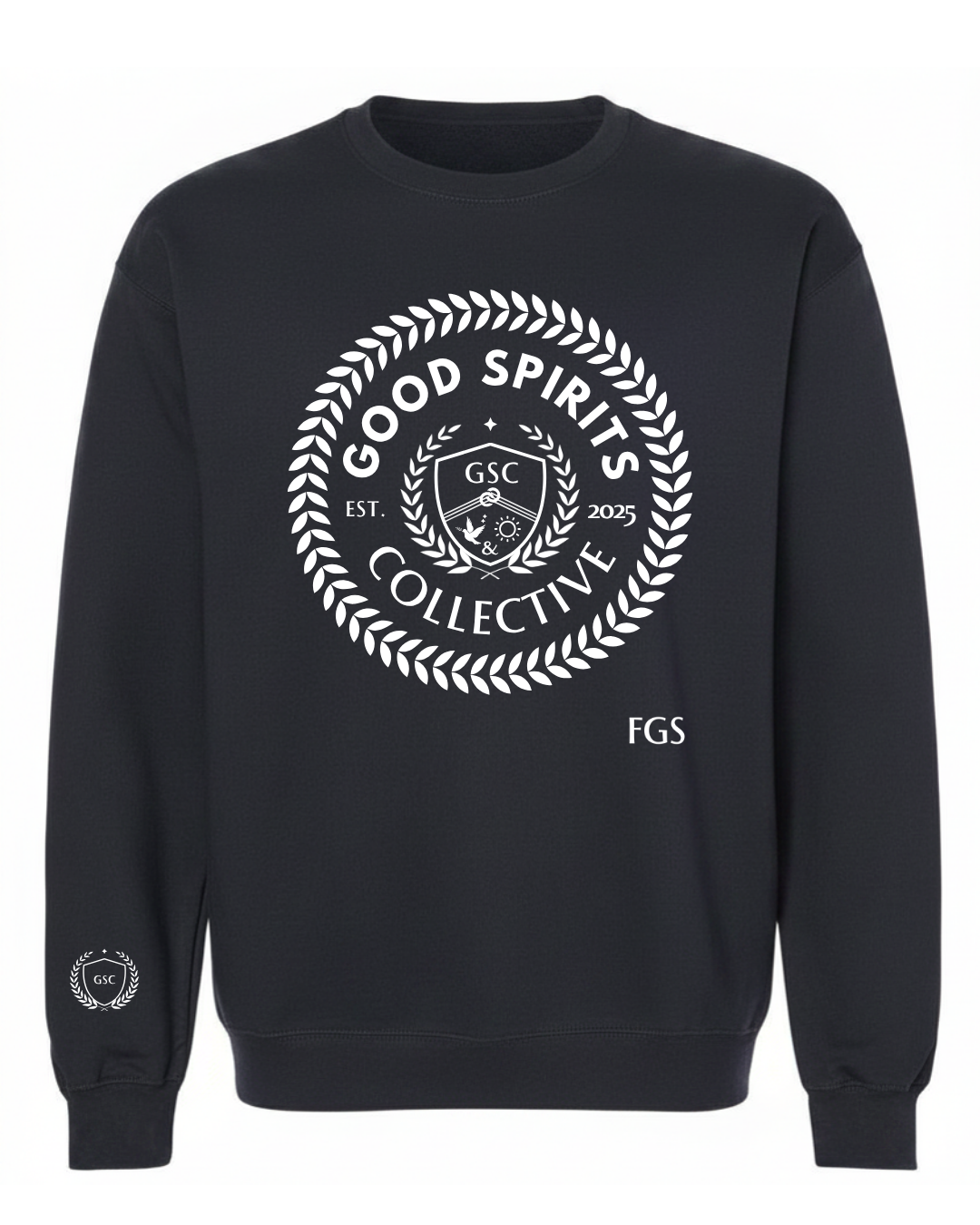 EMBLEM CREW | DEEP BLACK