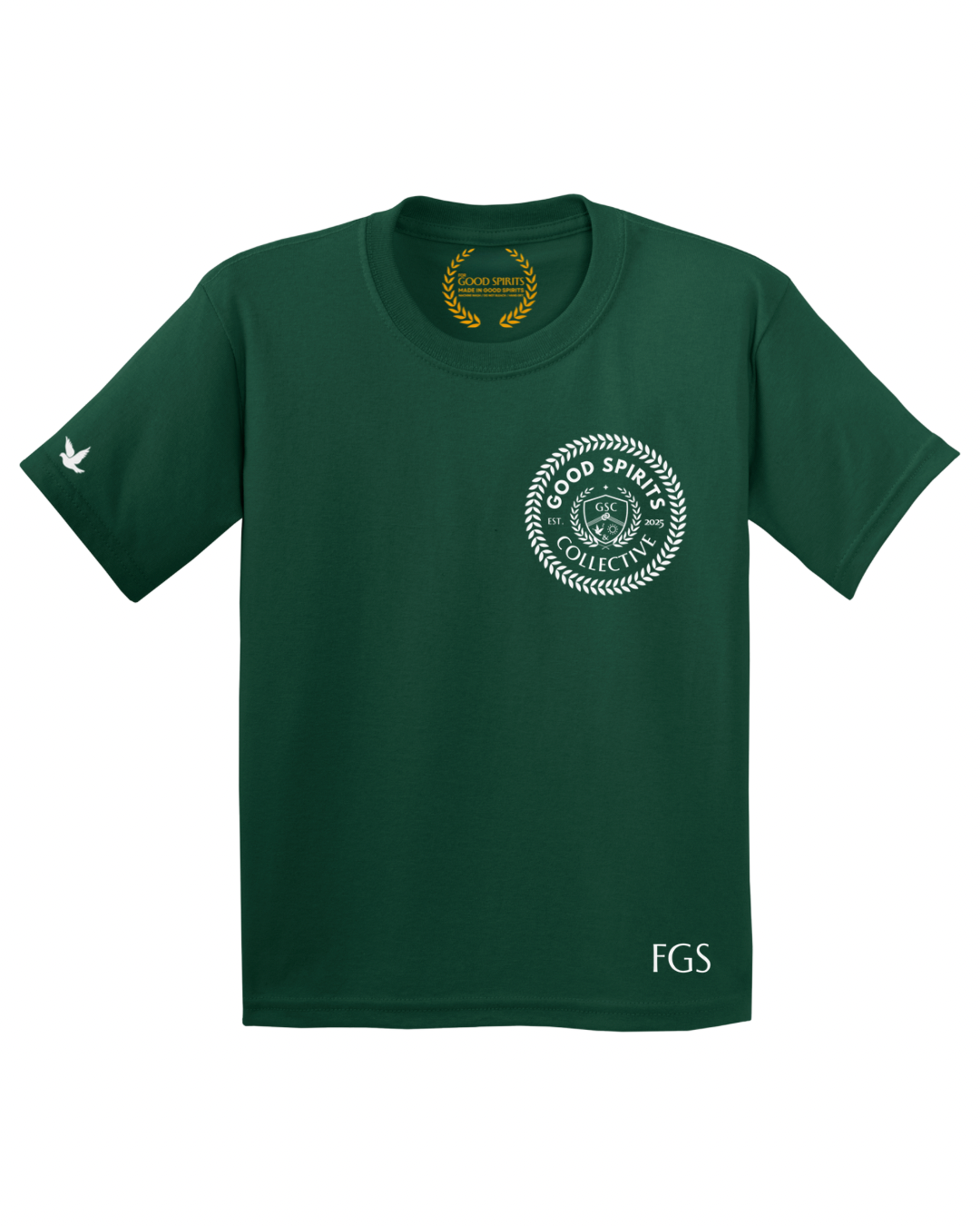 EMBLEM TEE | FOREST GREEN