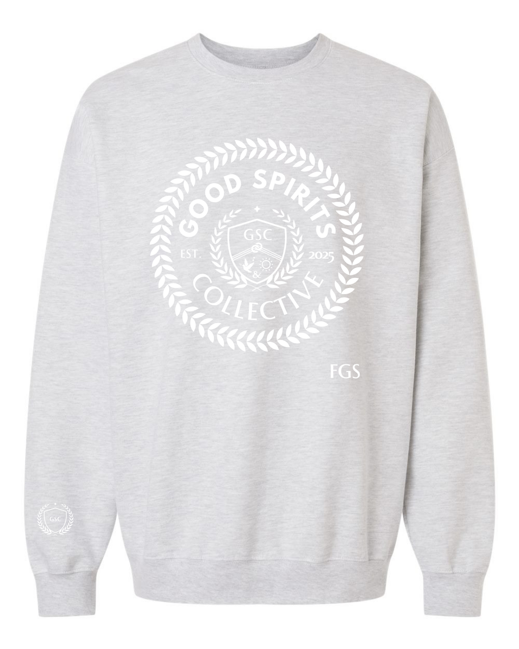 EMBLEM CREW | SOFT GREY