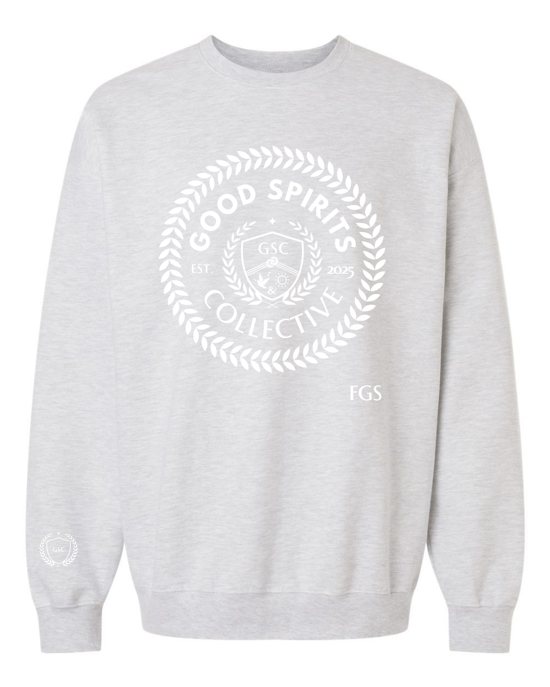 EMBLEM CREW | SOFT GREY