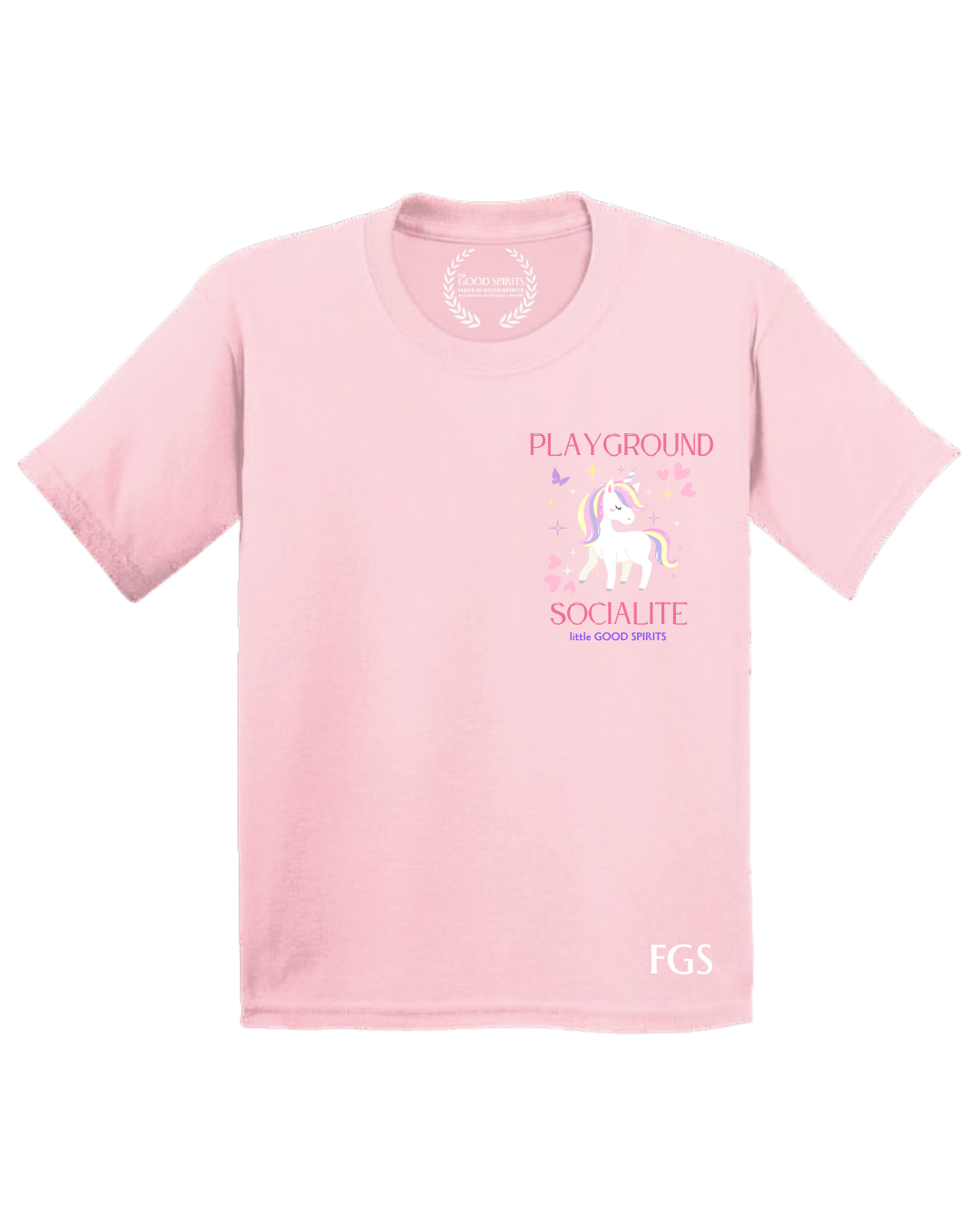 KIDS | GRAPHIC TEE | PLAYGROUND SOCIALITE BADGE