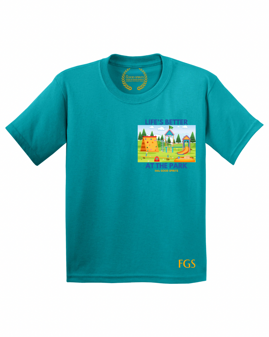 KIDS | GRAPHIC TEE | LIFE’S BETTER AT THE PARK BADGE