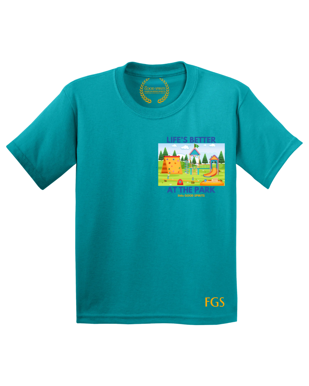 KIDS | GRAPHIC TEE | LIFE’S BETTER AT THE PARK BADGE