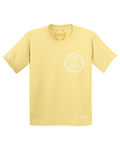EMBLEM TEE | PASTEL YELLOW