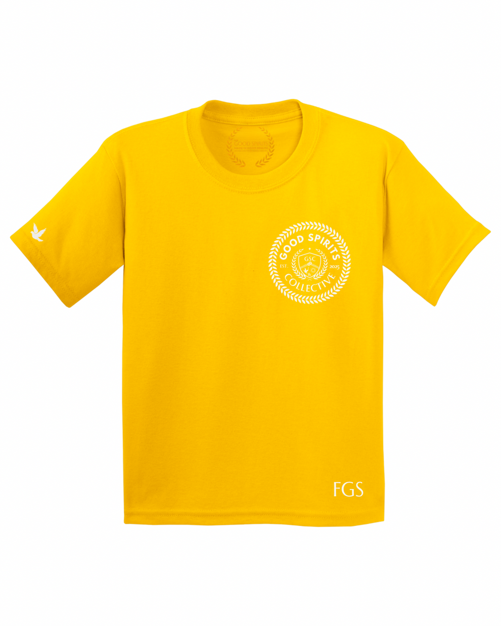 EMBLEM TEE | YELLOW