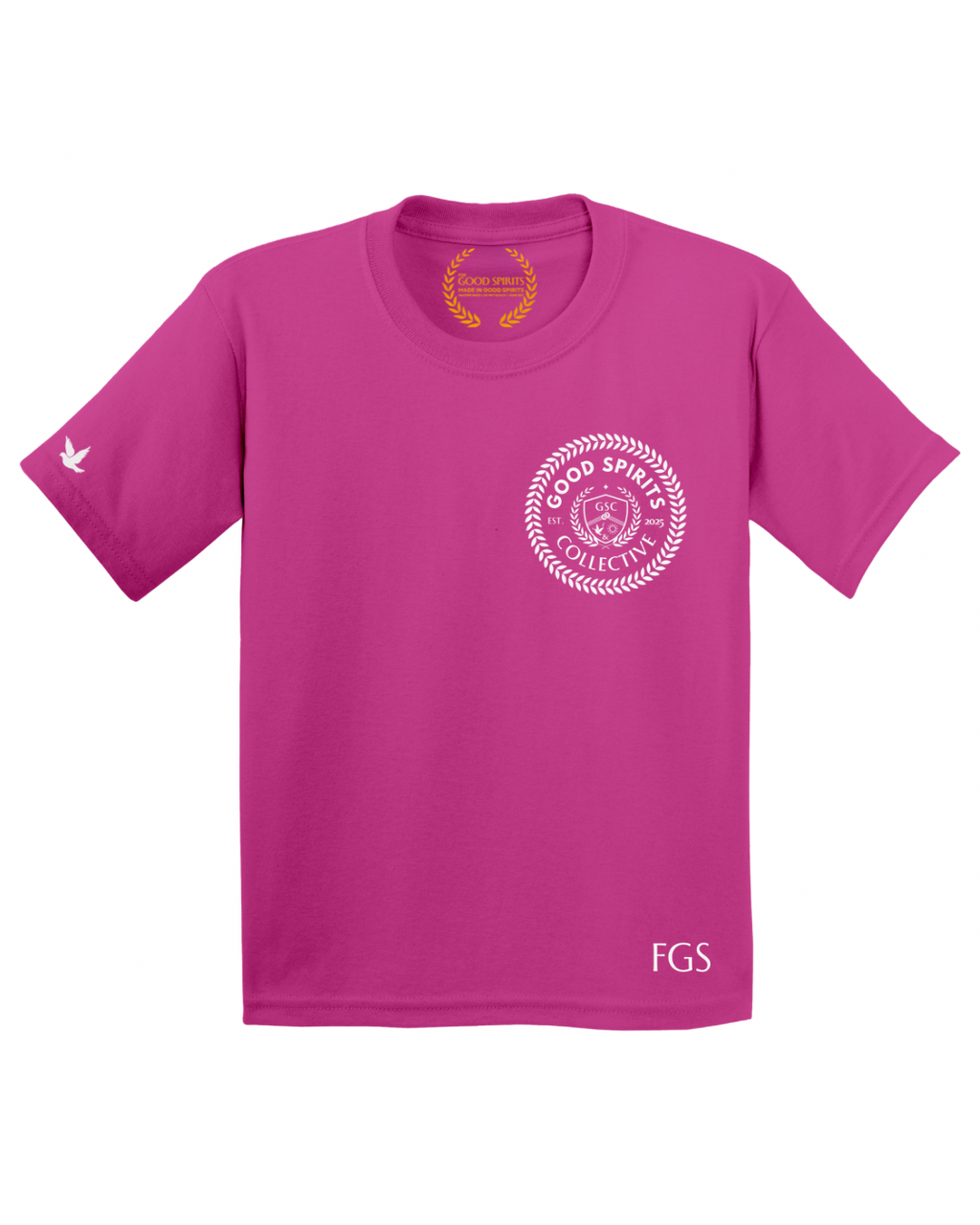EMBLEM TEE | HIBISCUS PINK
