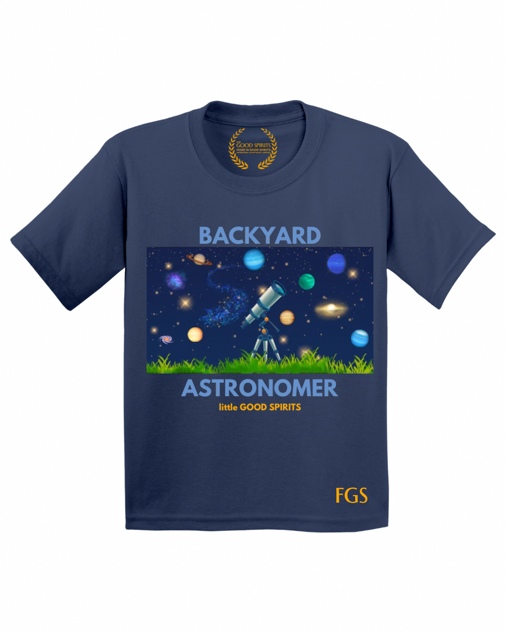 KIDS | GRAPHIC TEE | BACKYARD ASTRONOMER