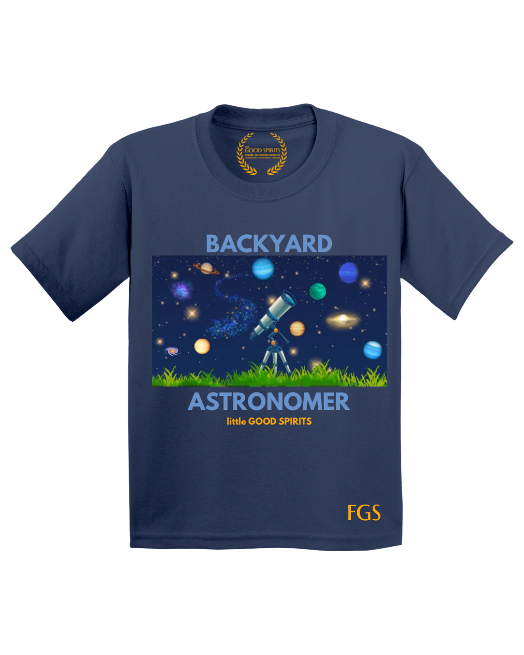 KIDS | GRAPHIC TEE | BACKYARD ASTRONOMER