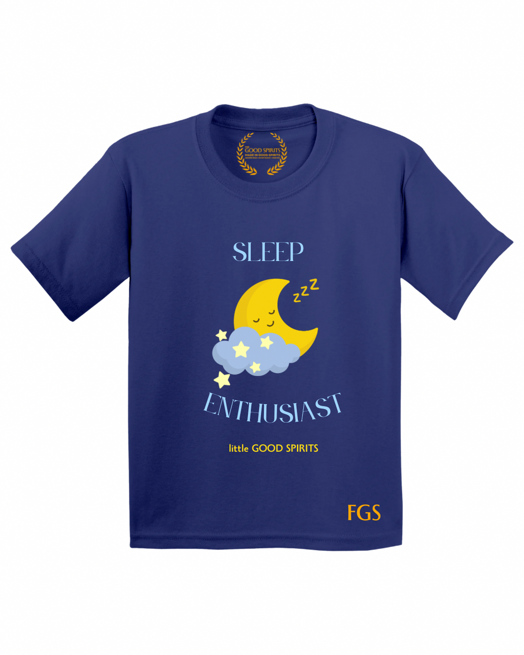 KIDS | GRAPHIC TEE | SLEEP ENTHUSIAST MOON ZZZ
