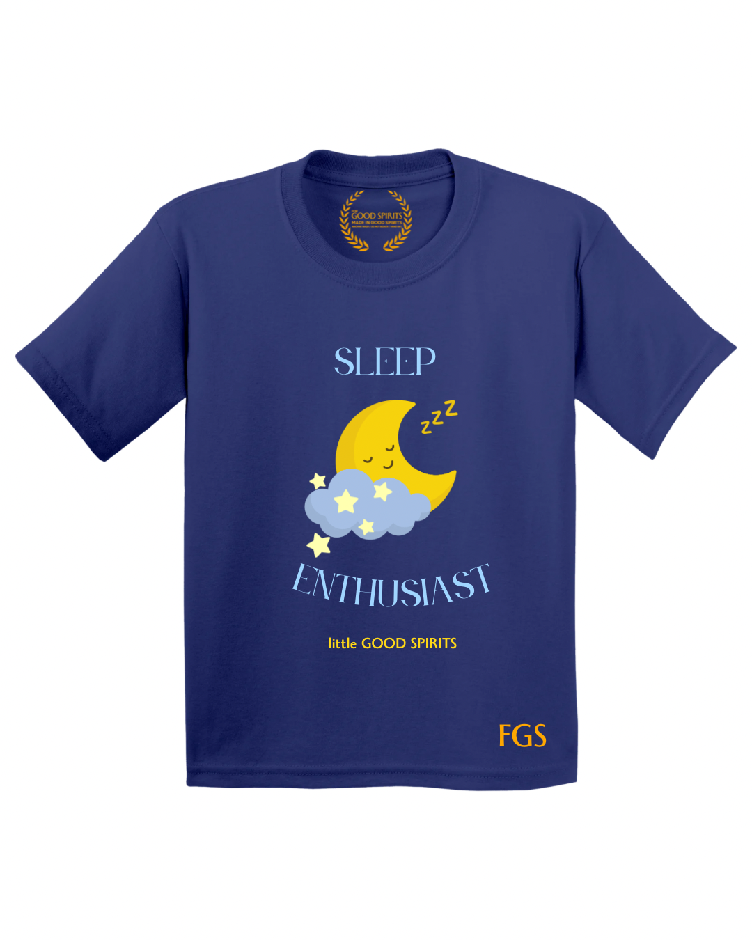 KIDS | GRAPHIC TEE | SLEEP ENTHUSIAST MOON ZZZ