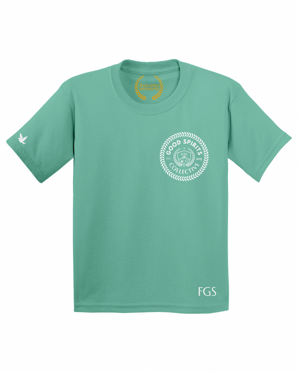 EMBLEM TEE | PALM GREEN
