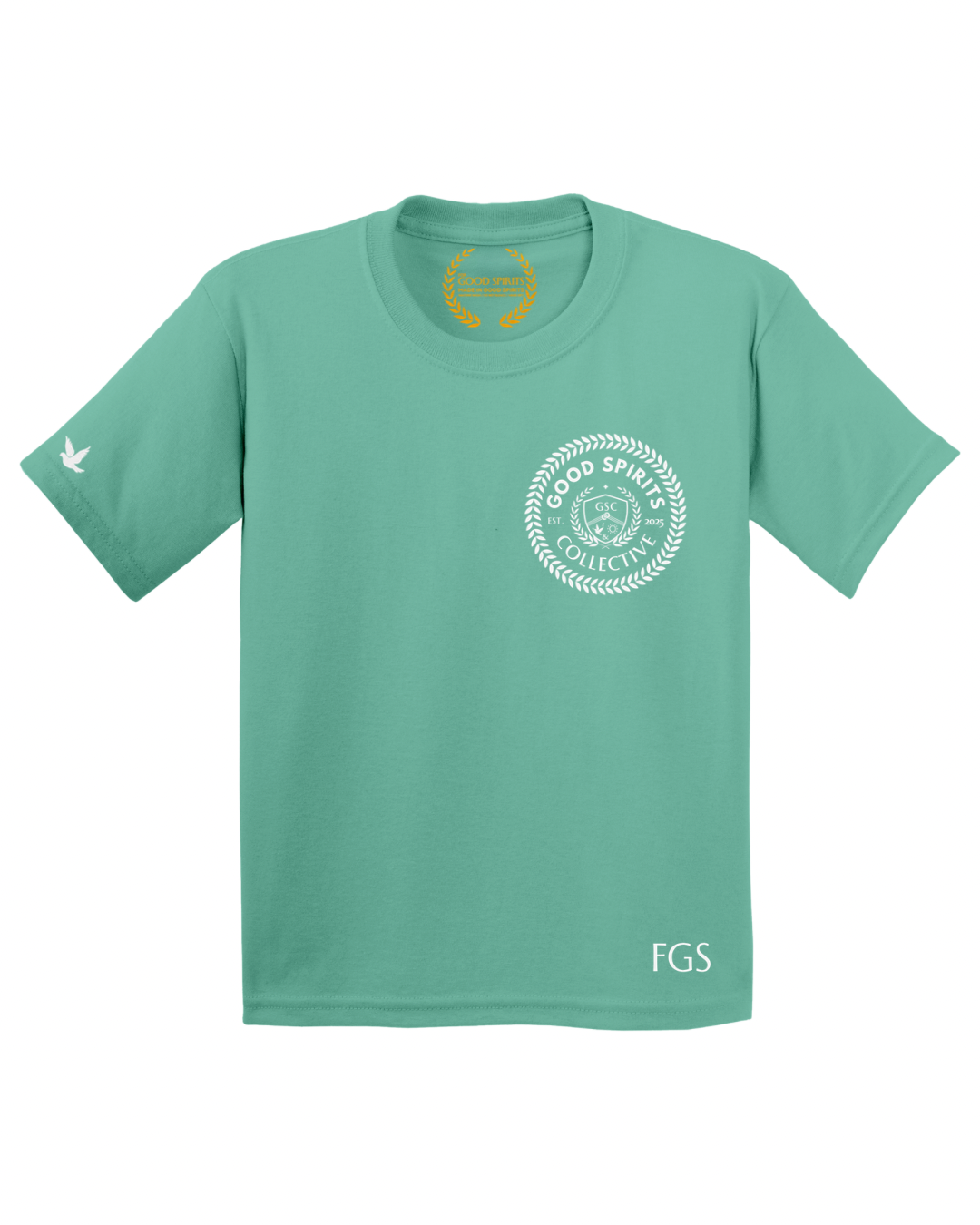 EMBLEM TEE | PALM GREEN