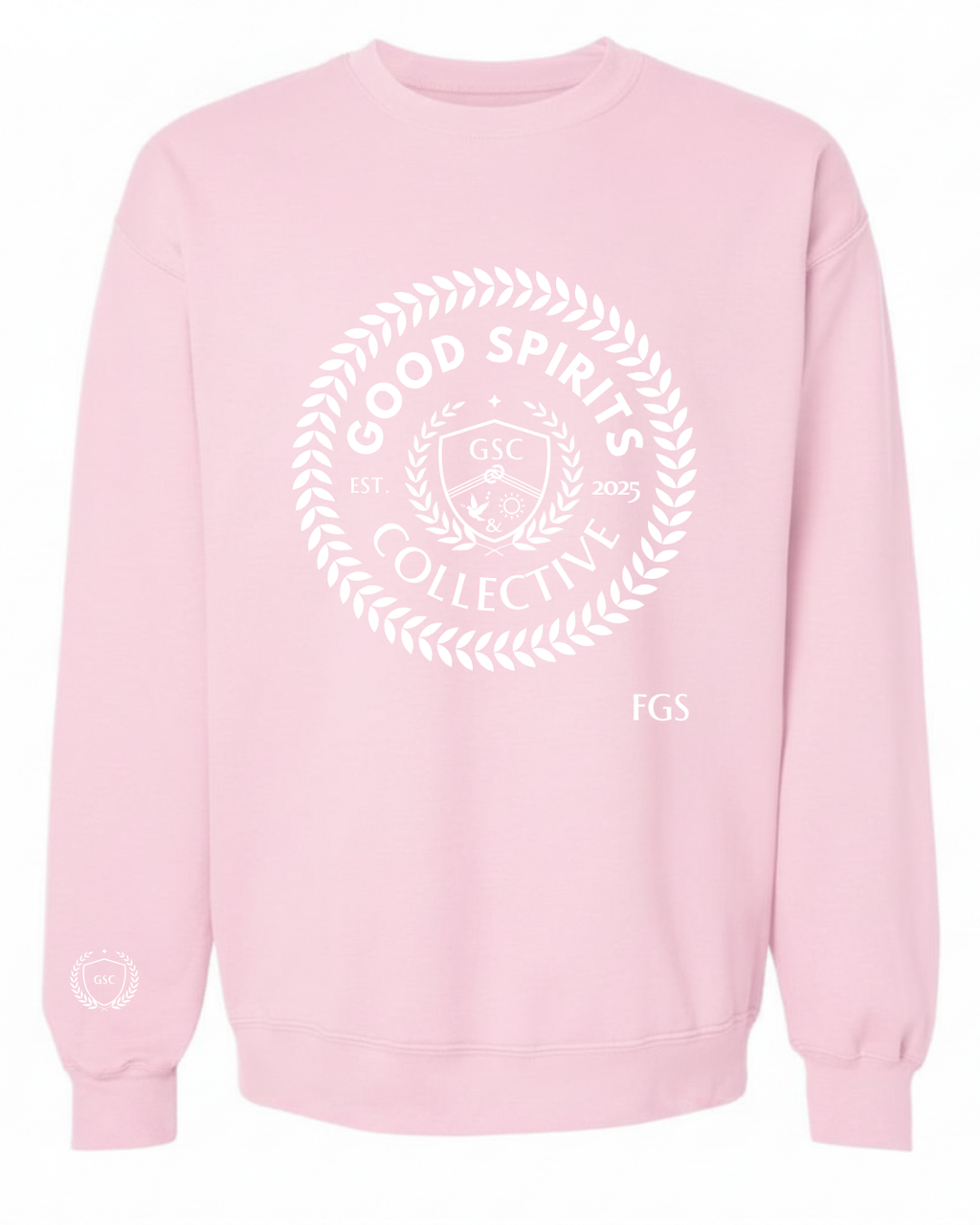 EMBLEM CREW | SOFT  PINK