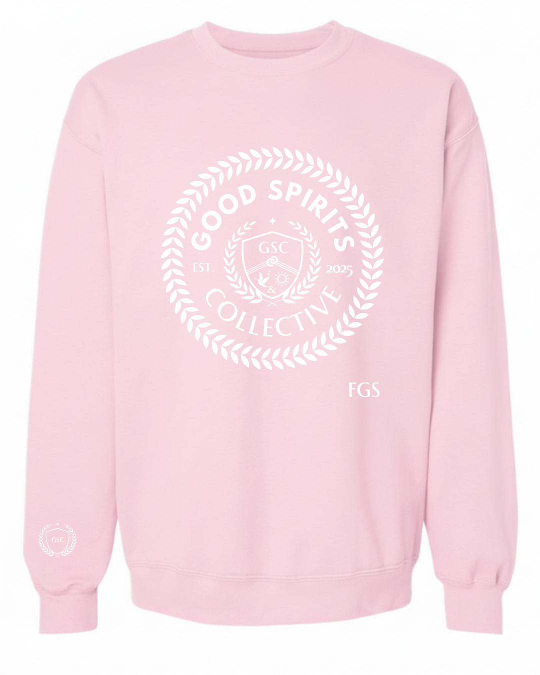 EMBLEM CREW | SOFT  PINK