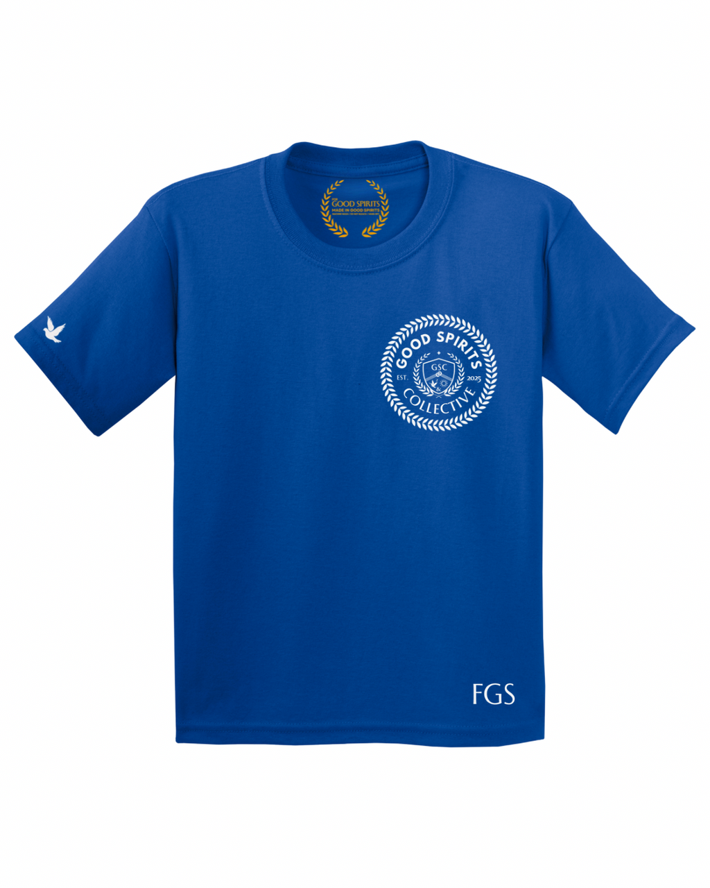 EMBLEM TEE | BLUE