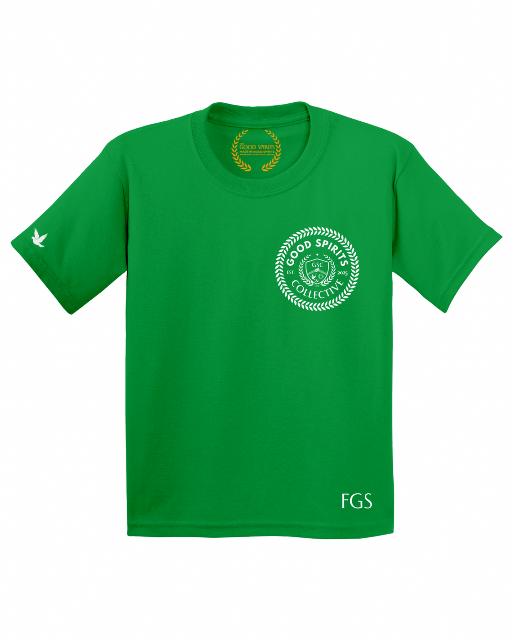 EMBLEM TEE | GREEN