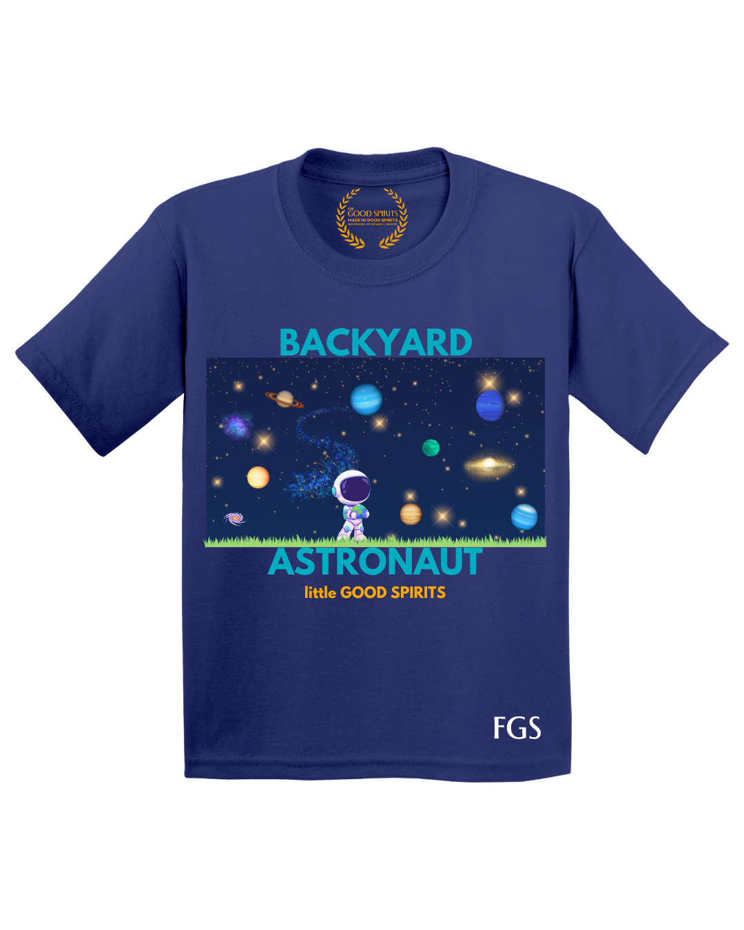 KIDS | GRAPHIC TEE | BACKYARD ASTRONAUT