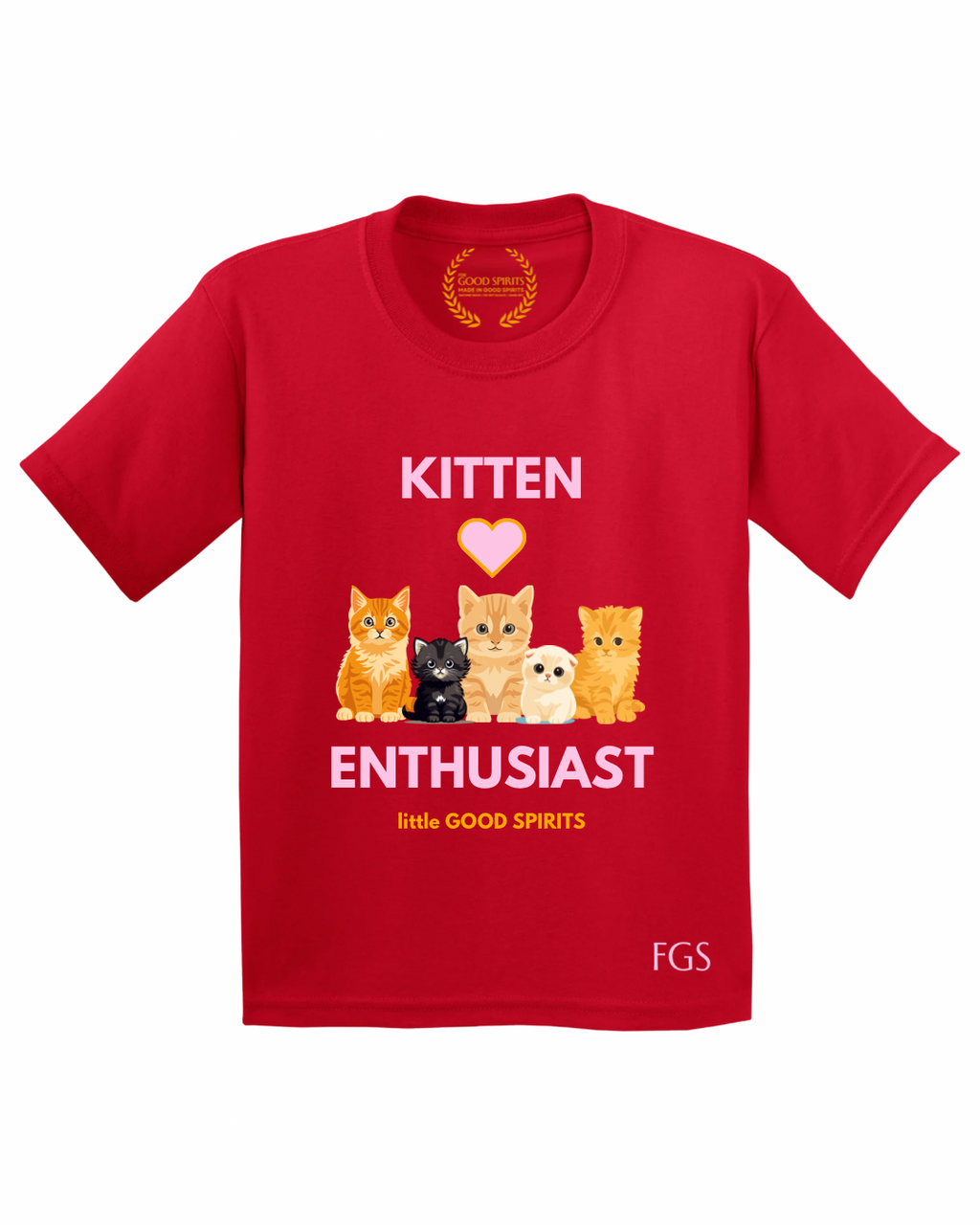 KIDS | GRAPHIC TEE | KITTEN