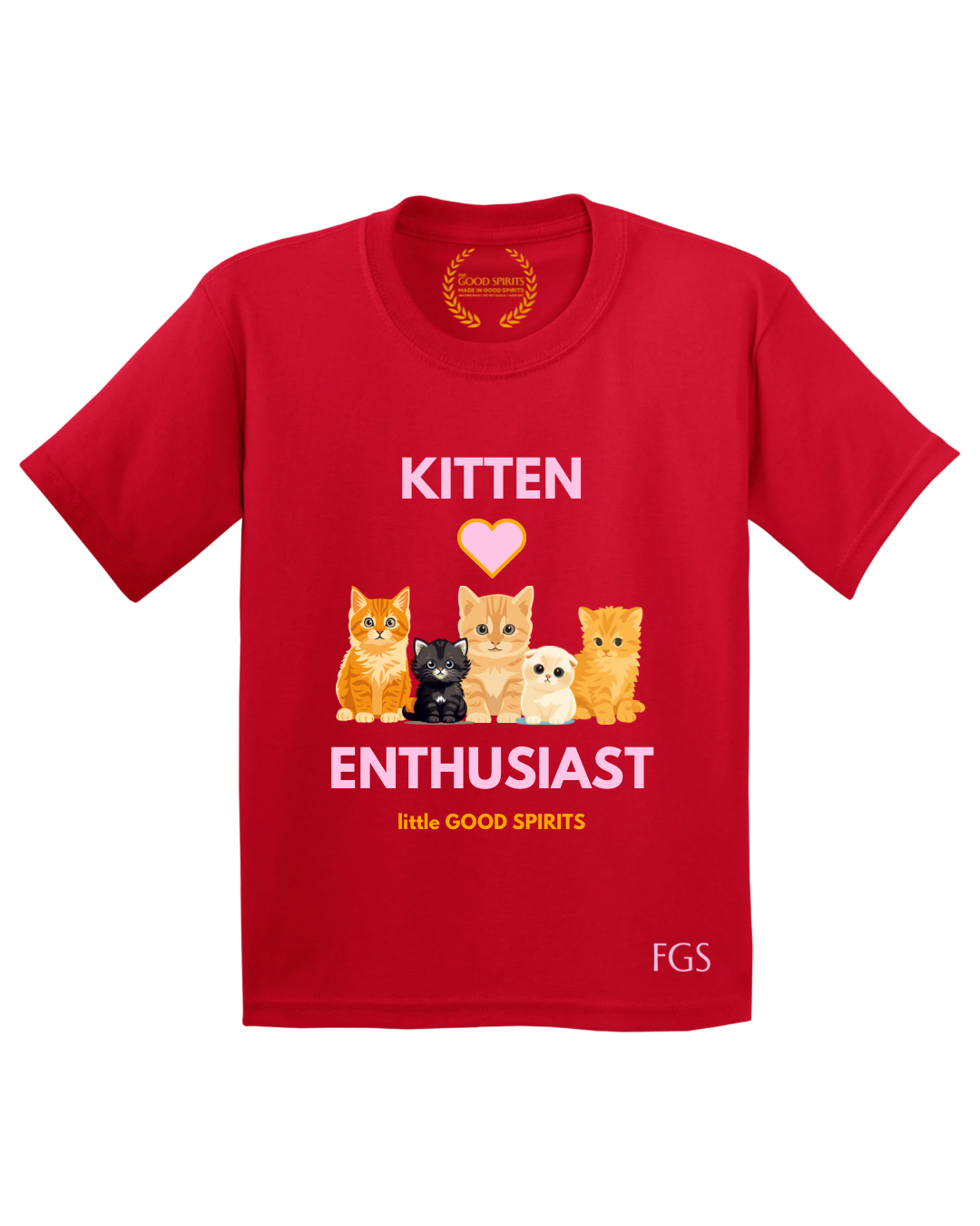 KIDS | GRAPHIC TEE | KITTEN