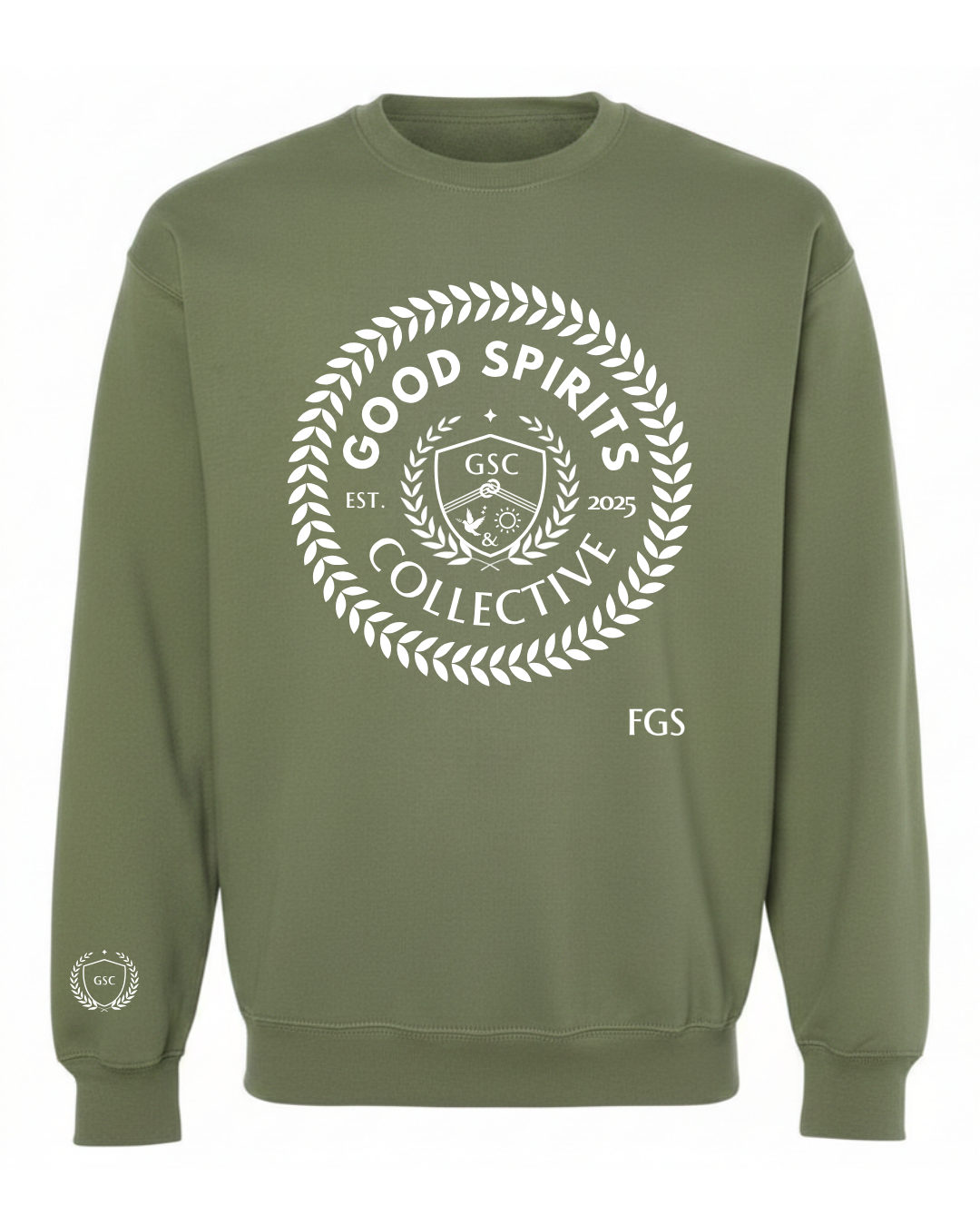 EMBLEM CREW | DEEP GREEN