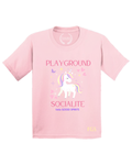 KIDS | GRAPHIC TEE | PLAYGROUND SOCIALITE PINK