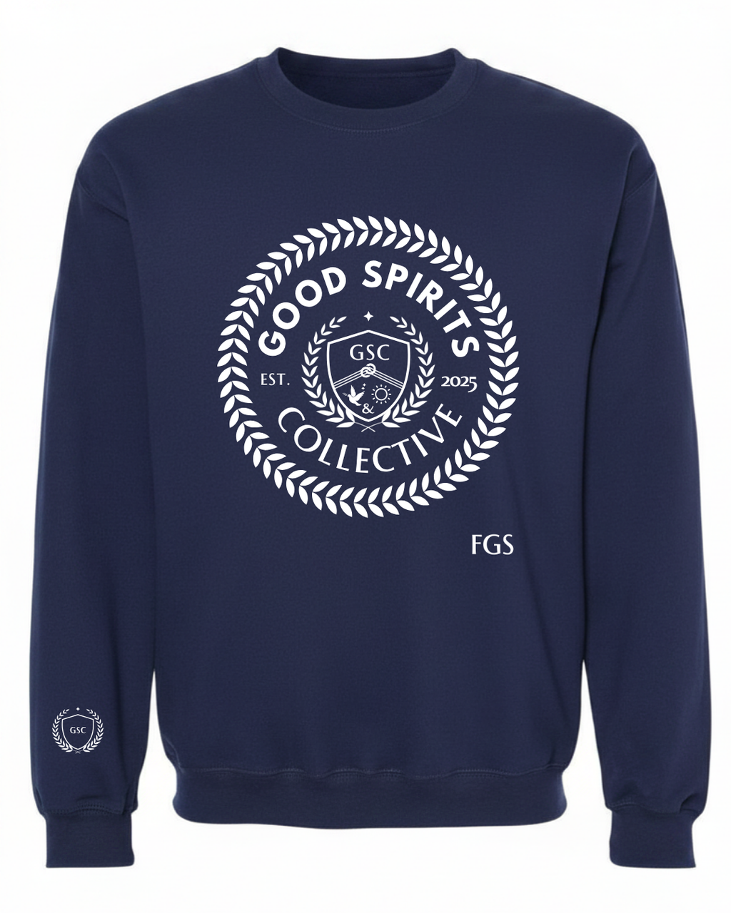 EMBLEM CREW | DEEP NAVY