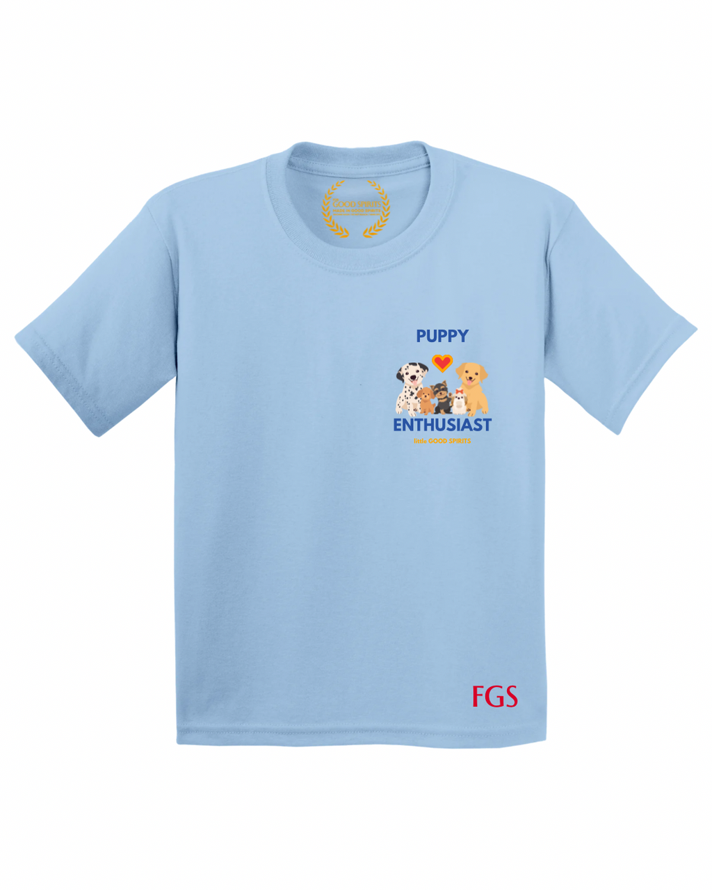KIDS | GRAPHIC TEE | PUPPY ENTHUSIAST BADGE