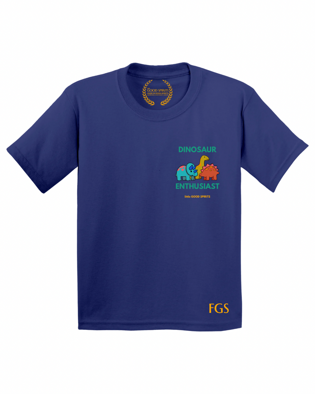 KIDS | GRAPHIC TEE | DINOSAUR ENTHUSIAST BADGE