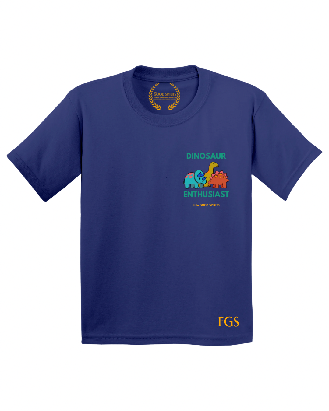 KIDS | GRAPHIC TEE | DINOSAUR ENTHUSIAST BADGE