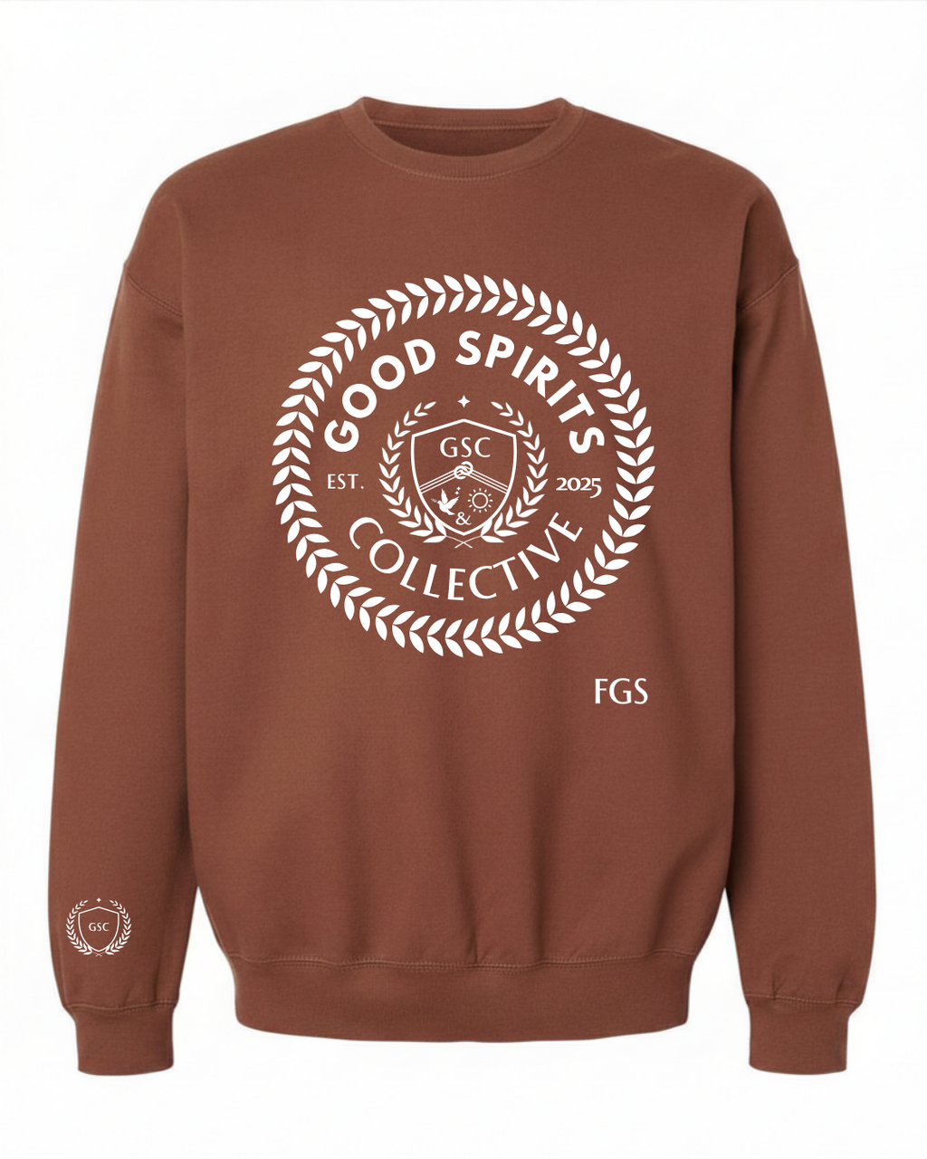 EMBLEM CREW | SOFT BROWN