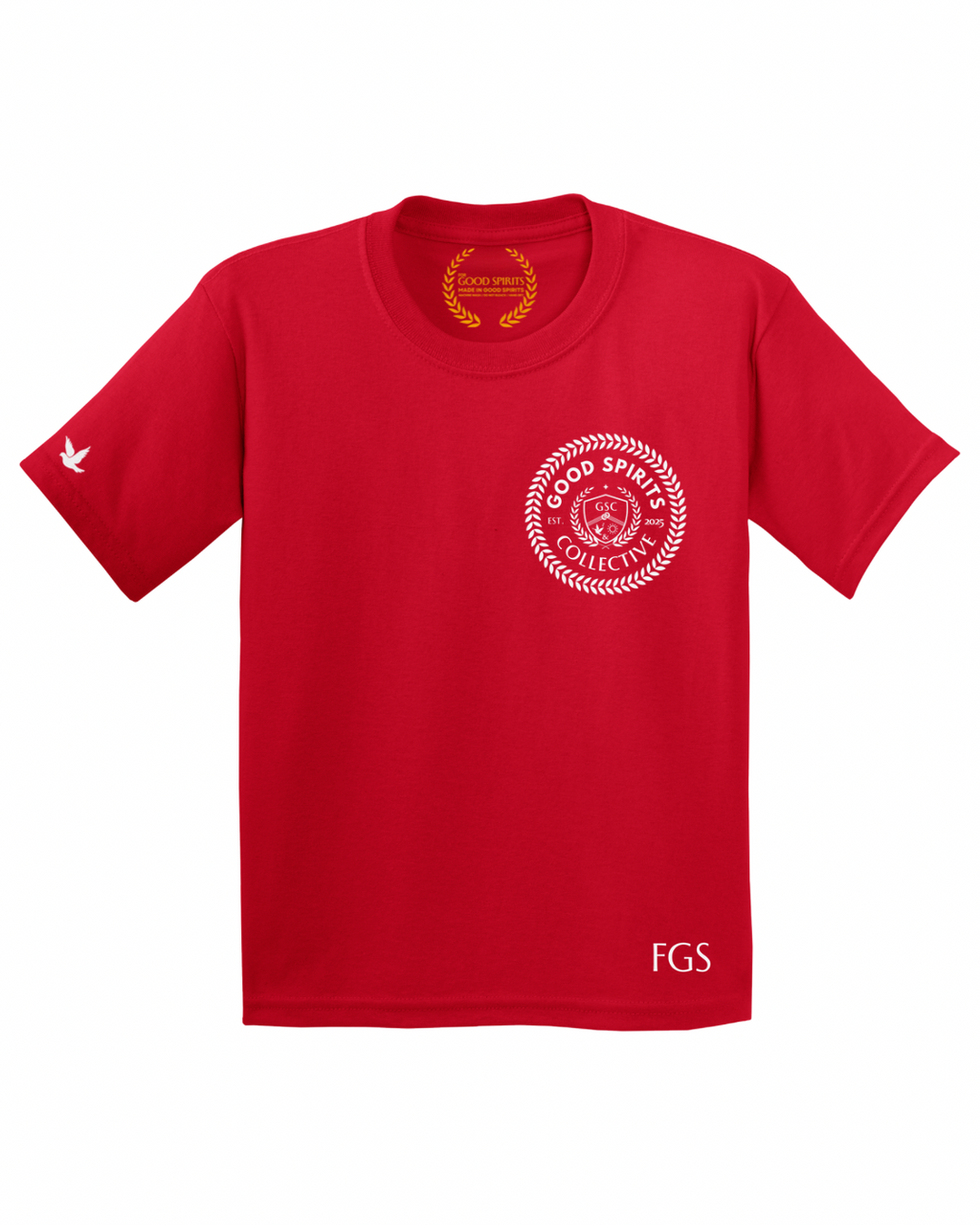 EMBLEM TEE | RED