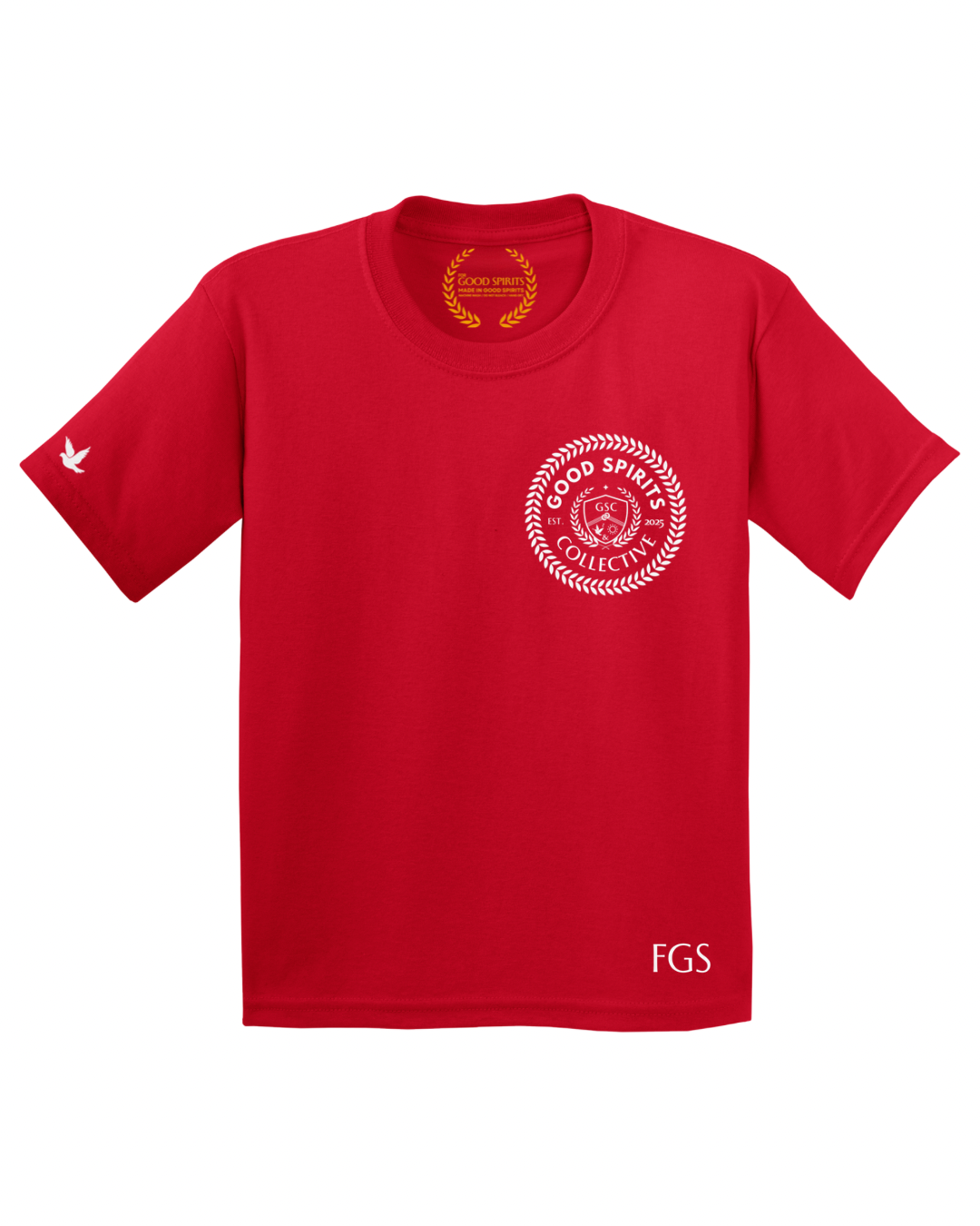 EMBLEM TEE | RED