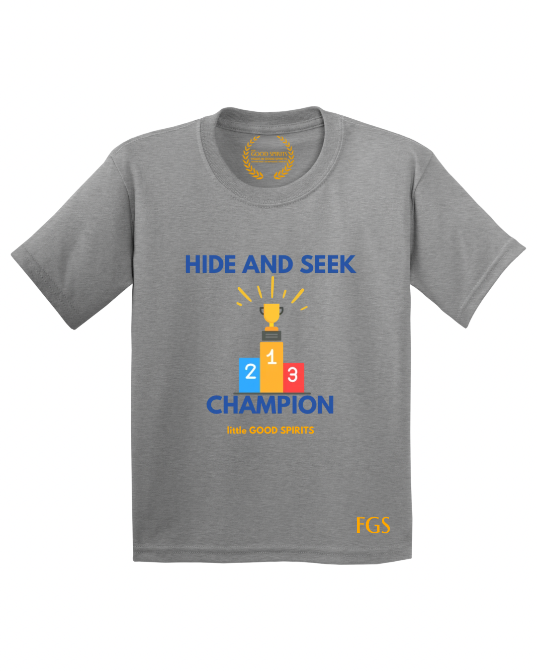 KIDS | GRAPHIC TEE | HIDE AND SEEK CHAMPION