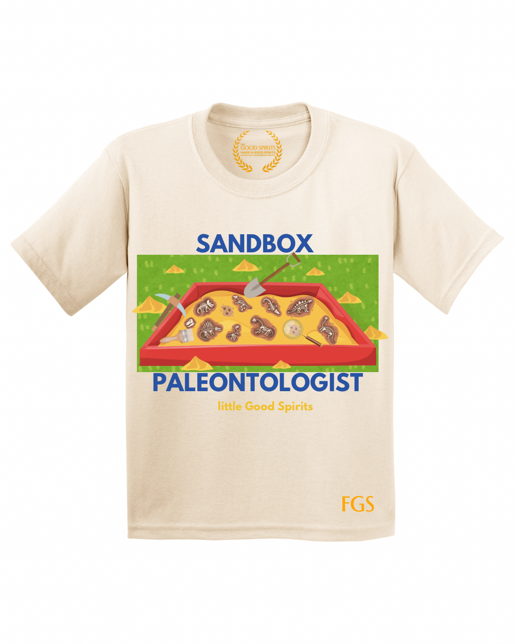 KIDS | GRAPHIC TEE | SANDBOX PALEONTOLOGIST